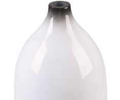 Beliani Dekoratyvinė vaza 46 cm balta BaESA