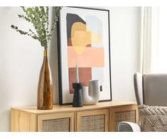 Beliani Terakotos gėlių vaza 52 cm ruda BURGOS Lumarko!