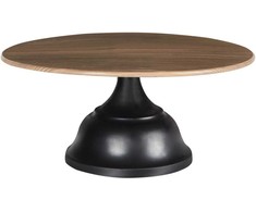 Beliani Tortinė na ciasto BRIOCHE Metal Juodas