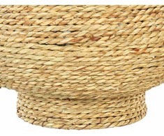 Beliani Wazon dekoracyjny MARANG Trawa morska 41 cm Naturalny