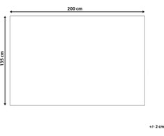 Beliani Užvalkalas na 1000 CALLISTO Sveriama antklodė 135 x 200 cm Šviesiai pilka