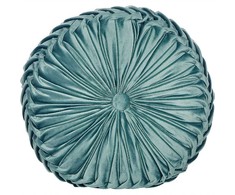 Beliani dekoratyvinė pagalvė UDALA Velvet 40 x 40 cm Mėlyna Solid