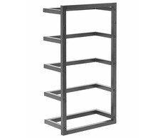 Beliani Lumarko Hanger rankšluosčiai 31 x 57 cm juoda CINTRA!