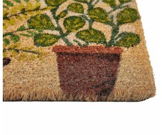 Beliani ANAMUDI Kilimėlis Natūralus 40 x 60 cm kokoso pluoštas