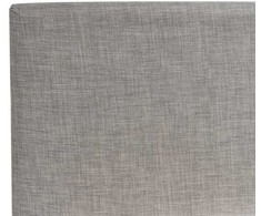 Beliani Dėklas ant lovos FITOU 90 x 200 cm šviesiai pilka