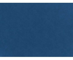 Beliani Dėklas na łóżko Welur FITOU 140 x 200 cm Tamsiai mėlyna
