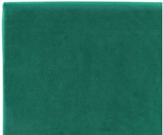 Beliani Dėklas lovai Veliūras FITOU 90 x 200 cm Tamsiai žalia