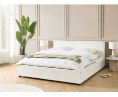 Beliani Lova Boucle MIRANDE 160 x 200 cm, balta