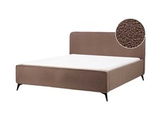 Beliani Lova Boucle VALOGNES 180 x 200 cm ruda