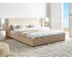 Beliani Lova Boucle LAVAUR 180 x 200 cm smėlio spalvos