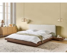 Beliani Lova Boucle ZEN 160 x 200 cm, uosio ruda