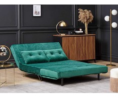 Sofa Beliani 3 vietų poilsio baldų komplektas VESTFOLD, tamsiai žalias veliūras