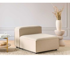 Sofa Beliani Vieno vietos modulis ARDAL, smėlio spalvos