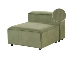 Sofa Beliani Vienvietis modulis ARDAL, žalias velvetas