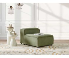 Sofa Beliani Vienvietis modulis ARDAL, žalias velvetas