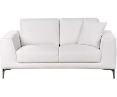 Beliani 2 vietų sofa REINEN balta