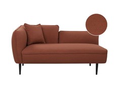 Sofa Beliani Kairysis gultas CHEVANNES Boucle bordinis