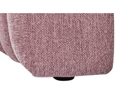Sofa Beliani Kairysis šezlongas LANNILS rožinis
