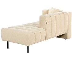 Sofa Beliani Kairysis gultas LANNILS kreminės spalvos