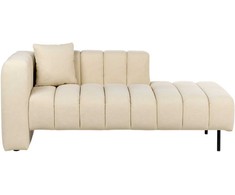 Sofa Beliani Kairysis gultas LANNILS kreminės spalvos