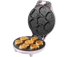 Bestron Mini Pyragaičių Vaflinė su Gyvūnų Motyvais, 700W, Rožinė