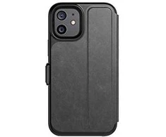Dėklas TECH21 Evo Wallet iPhone 12 mini, juodas