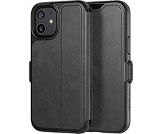 Dėklas TECH21 Evo Wallet iPhone 12 mini, juodas