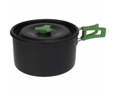 Redcliffs Kempingo puodų rinkinys iš aliuminio 750 / 900 ml / 1,65 l 3 el.