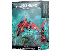 Konstruktorius - figūrėlė Warhammer Aeldari Hemlock Wraithfighter, 61 d.