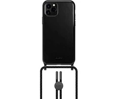 Dėklas Laut Crystal-X Necklace, skirtas Apple iPhone 12/12 Pro, juodas