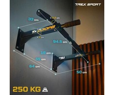 Prisitraukimo strypas Trex Sport, 94.5x50, juodas