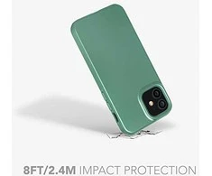 Dėklas Tech 21 TECH21 Evo Slim iPhone 12 mini Žalias Žalias.
