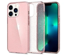 Spigen Telefono dėklas Liquid Cristal, skirtas iPhone 13 Pro, rožinis