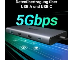 UGREEN "Revodok Pro 210" USB C prijungimo stotelė