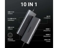 UGREEN "Revodok Pro 210" USB C prijungimo stotelė