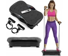 Vibruojanti platforma Gymtek Xp500, juoda