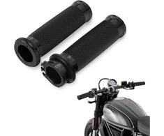 1" 25mm motociklo rankenos, skirtos Harley, Sportster, Touring, Honda, Kawasaki, Suzuki, Yamaha, Bobber Chopper