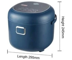 Abbahome Automobilinis daugiafunkcinis puodas 2.0l (12/24V)