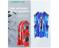 Anti Gravity Lubinis laipiojantis automobilis, elektrinis 360, besisukantis kaskadininkas RC automobilis, raudonas
