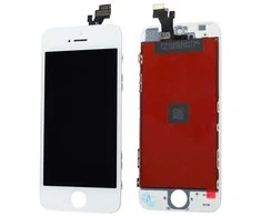 APPLE iPhone 5 5G ekranas su lietimui jautriu ekranu balta spalva