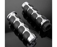 Chromuotos motociklo 1 colio 25mm vairo rankenos, skirtos Harley Davidson Road King Classic