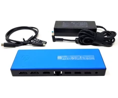 HP Elite USB-C Dock G4, 1 × USB 3.0, 1 × USB-C, 3,5 mm Audio Jack, 1 × Gigabit Ethernet, 1 × HDMI 2.0, 1 × DisplayPort (Atnaujinta)