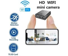 Mažiausia WiFi šnipinėjimo, slapta kamera HD1080P – nuotolinis stebėjimas
