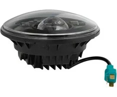 Motociklo 7 colių LED priekinis žibintas skirtas Harley Touring Road King 1994-2013 Trike 2009-2013 FLD 12-UP Softail 94-up