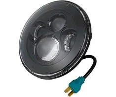 Motociklo 7 colių LED priekinis žibintas skirtas Harley Touring Road King 1994-2013 Trike 2009-2013 FLD 12-UP Softail 94-up
