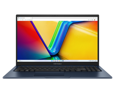 Nešiojamas kompiuteris ASUS Vivobook 15 X1504 - 15.6" Full HD 1920x1080 Matinis ekranas / Intel i7-1355U iki 5.0GHz (10 branduolių) / 16GB DDR4 3200mhz / 512GB SSD M.2 NVMe PCIe 3.0 / Intel UHD Graphics / WiFi 6E + Bluetooth 5.3 / HDMI / USB Type-C / USB 3.2 / SonicMaster garso sistema / Windows 11 Pro + DOVANA Canyon Išmanusis laikrodis (Pažeista pakuotė)