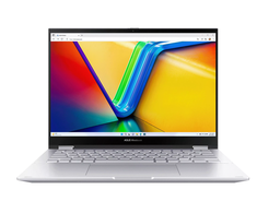 Nešiojamas kompiuteris ASUS Vivobook S 14 Flip TN3402 - 14" Full HD 1920x1200 Liečiamas IPS ekranas / AMD Ryzen 7 7730U iki 4.5GHz (8 branduoliai) / 16GB DDR4 / 512GB SSD NVMe PCIe 3.0 / AMD Radeon Graphics / WIFI 6E + Bluetooth 5.3 / HDMI 2.1 TMDS / USB Type-C with display-power delivery / Vartomas 360 laipsnių / Šviečianti klaviatūra / Harman Kardon / Svoris 1.50 kg / Windows 11 + DOVANA ASUS Pieštukas (Pažeista pakuotė)