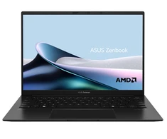 Nešiojamas kompiuteris ASUS Zenbook 14 OLED UM3406 - 14" Full HD 1920x1200 OLED HDR 100% DCI-P3 ekranas / AMD Ryzen 7 8840HS iki 5.1GHz (8 branduoliai) / 16GB LPDDR4X / 1TB SSD M.2 NVMe PCIe 4.0 / AMD Radeon Graphics / WIFI 6E + Bluetooth 5.3 / HDMI 2.1 TMDS / USB 4.0 / Šviečianti klaviatūra / Metalizuotas korpusas / Harman Kardon / Ultrabook / Svoris 1.20kg / Windows 11 + DOVANA Belaidė Logitech pelė (Pažeista pakuotė)