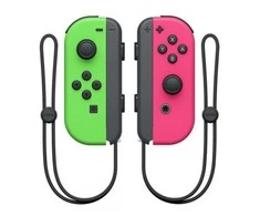 Nintendo Switch Joy Con Neon Žalias and Neon Rožinė