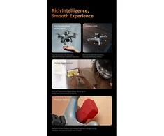 Xiaomi KY 102 dronas su 4K dviguba HD kamera